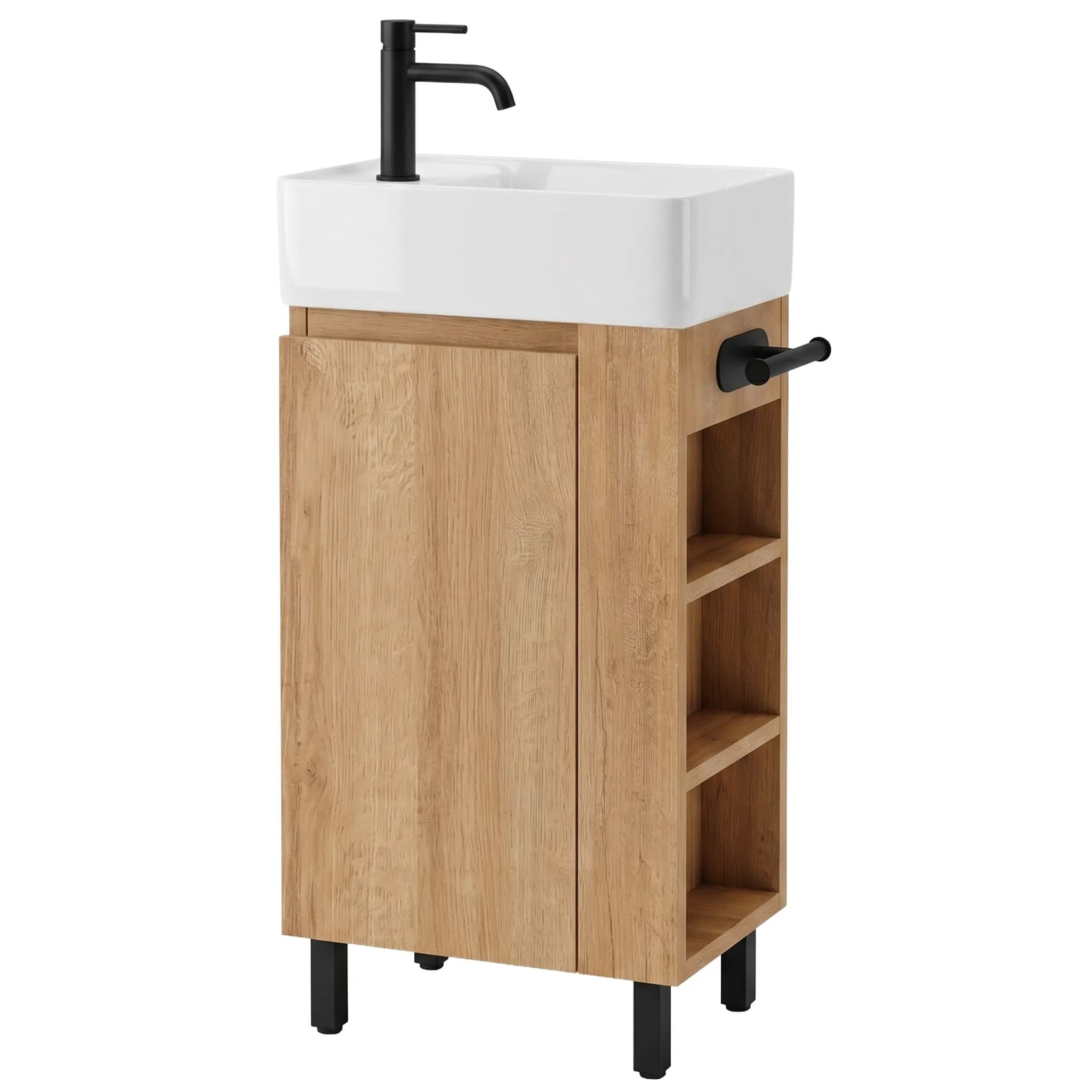 Mobile Da Bagno Con Lavabo Rea Astra 43cm