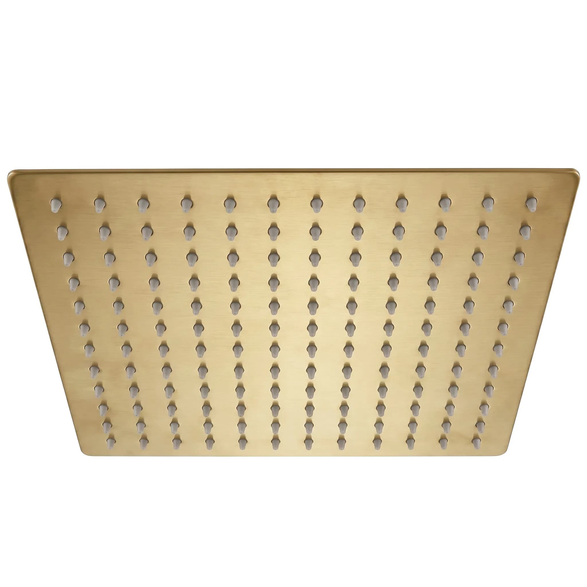 Soffione Doccia Quadrato Rea Js-p015bg 30cm Brush Gold