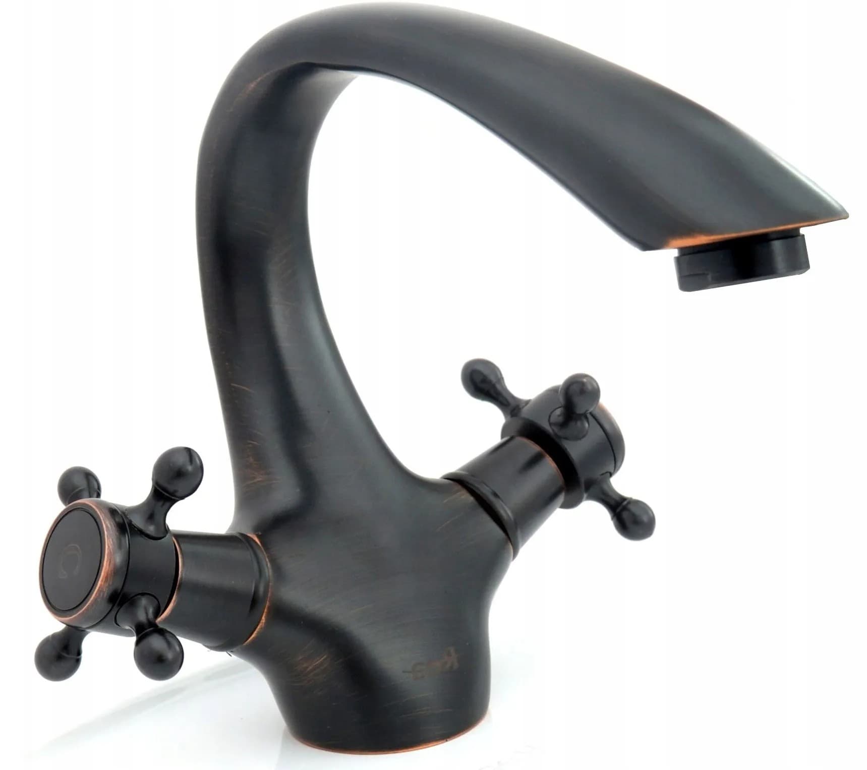 Rubinetto Da Lavabo Rea Retro Old Black