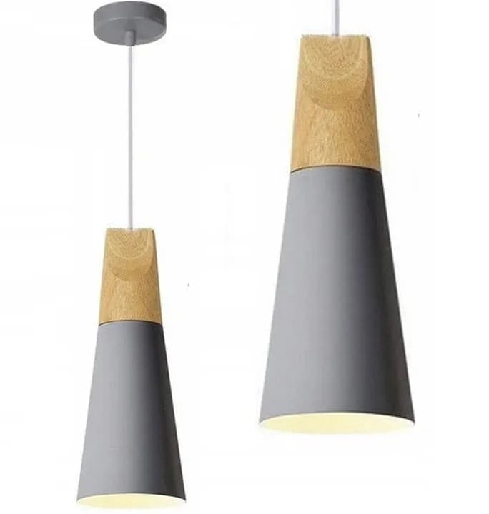 Lampada Da Soffitto Scandi B Grigio