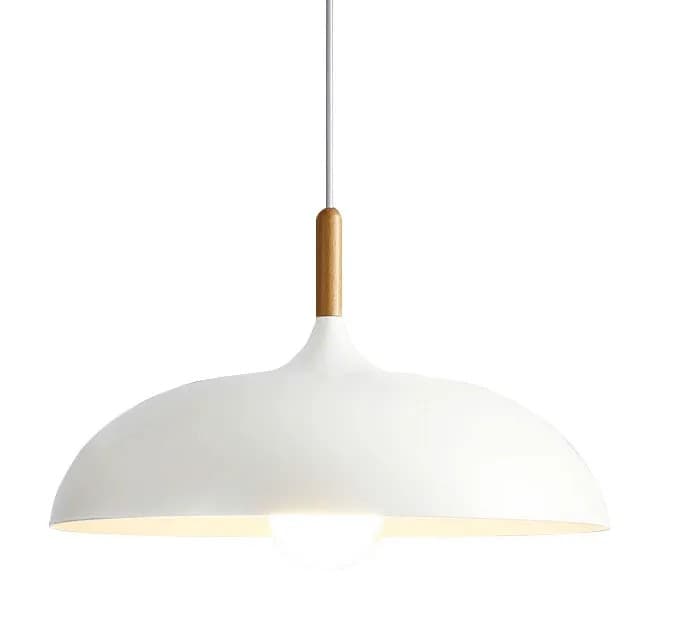 Lampada Da Soffitto Anzo Bianca