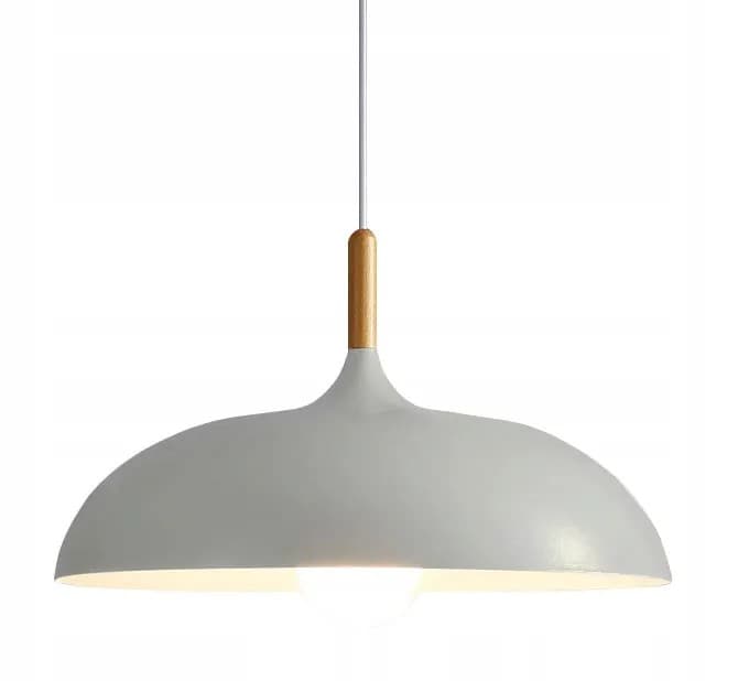 Lampada Da Soffitto Anzo Grigia