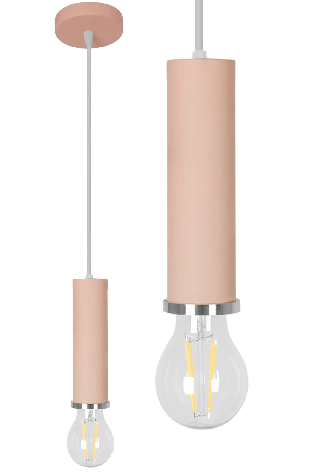 Lampada Da Soffitto Pensile Singola Osti A Coral