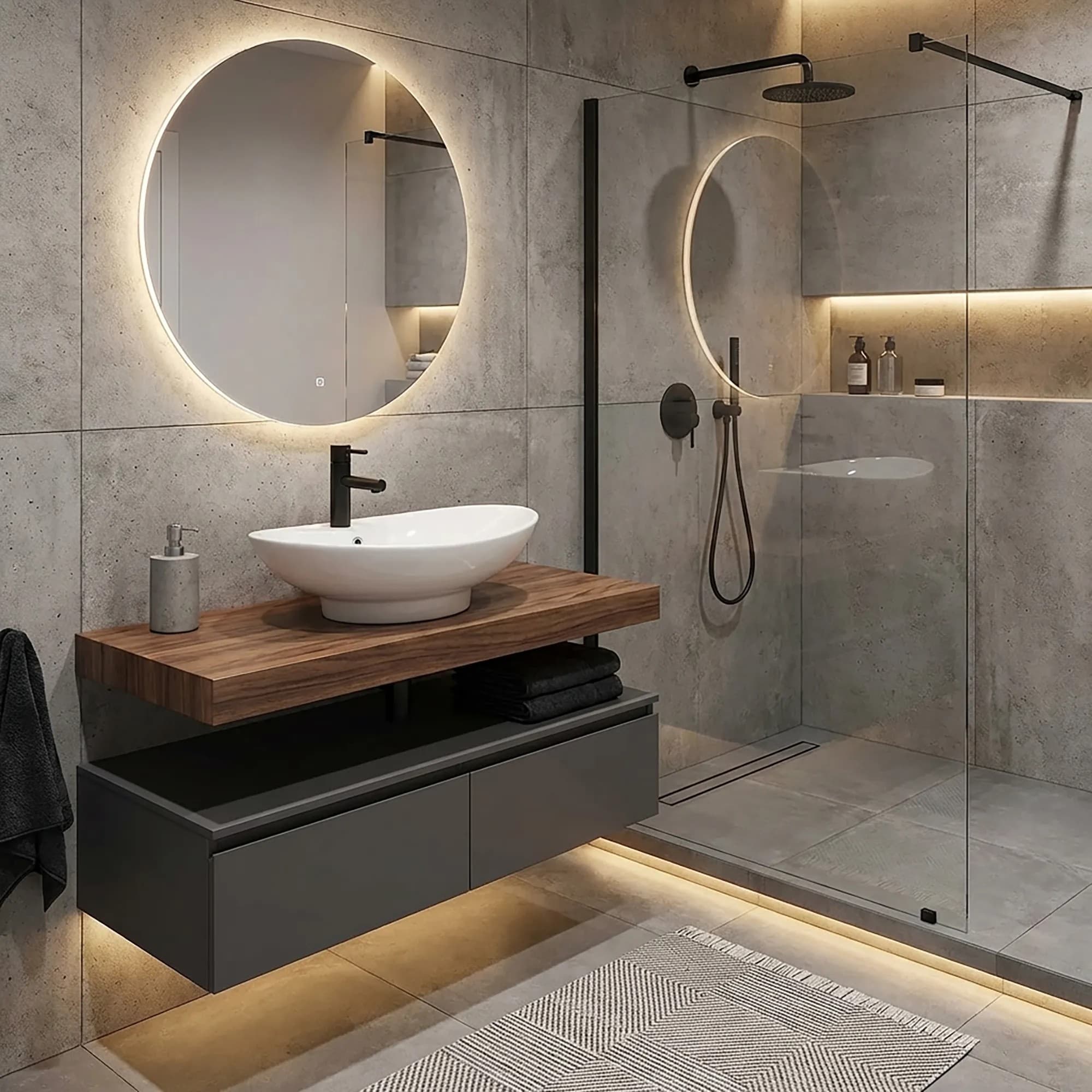 Lavabo Da Appoggio Rea Rosa
