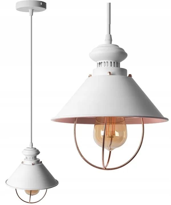 Lampada Da Soffitto Pensile Linz Bianco APP103-1CP