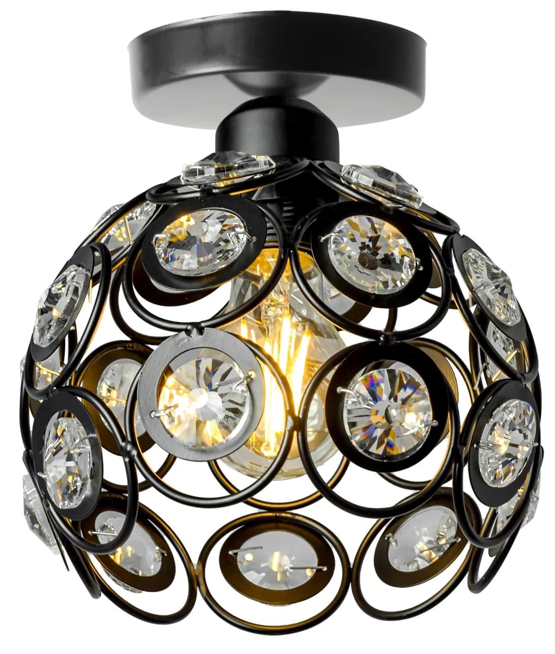 Lampada Pensile Palla Cristallo App203