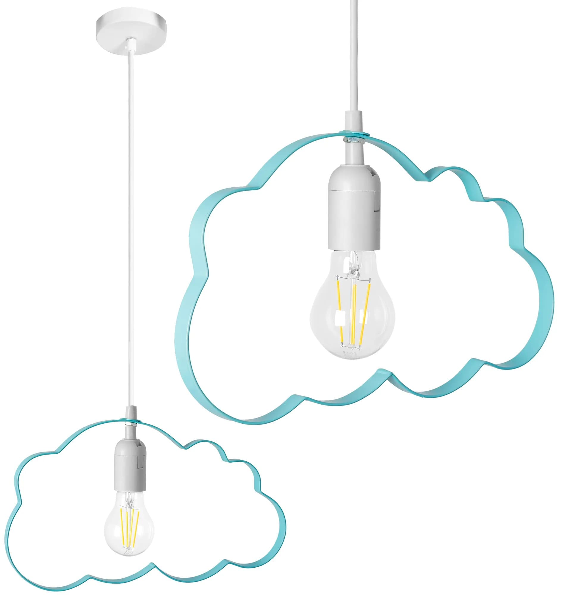 Lampada Pensile Nuvoletta Azzurro