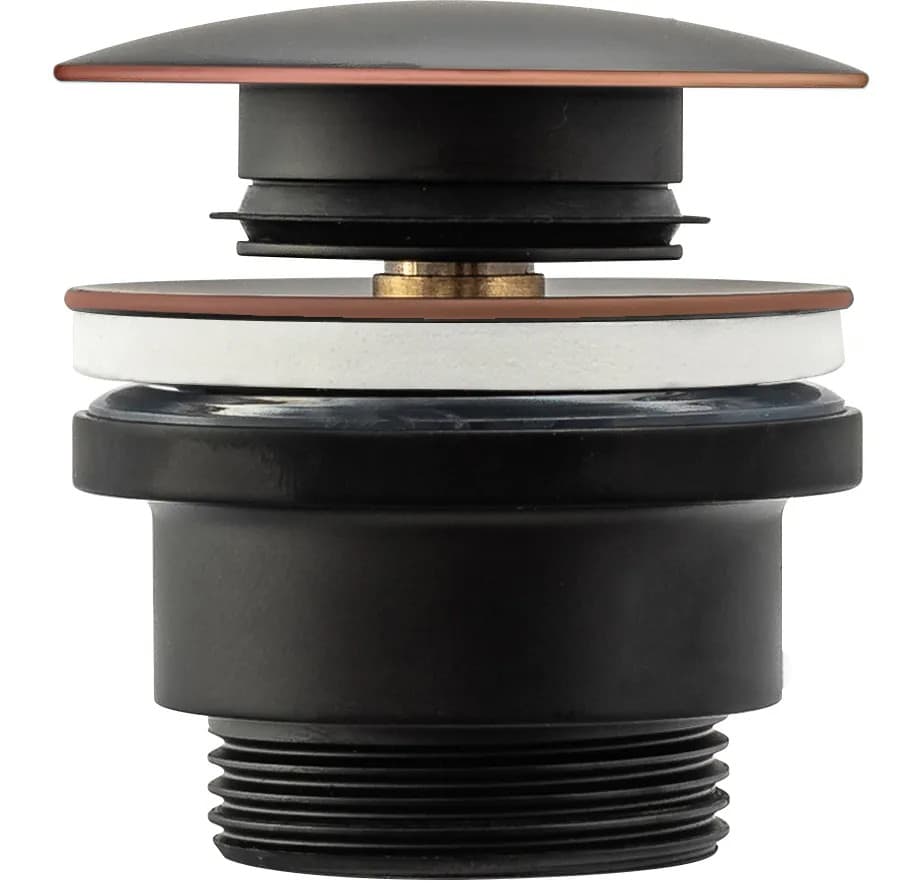 Tappo Per Lavabo Universale Klik-klak Rea Old Black