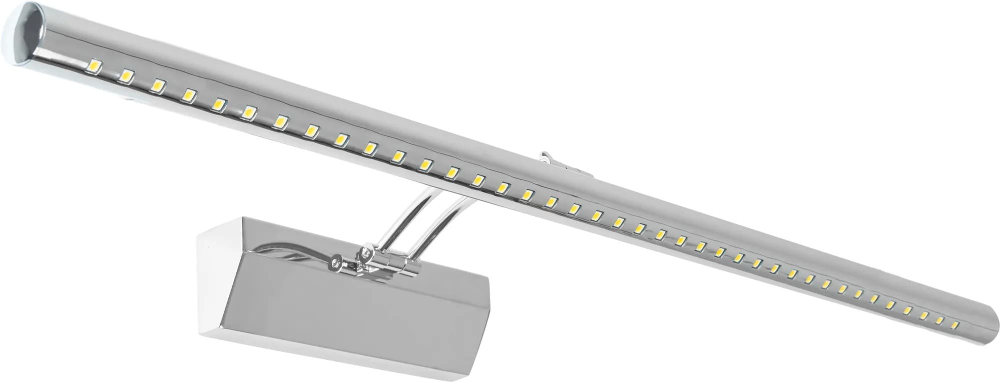 Lampada Da Parete Da Bagno Led Sopra Specchio 9w 70cm APP366-1W Cromo