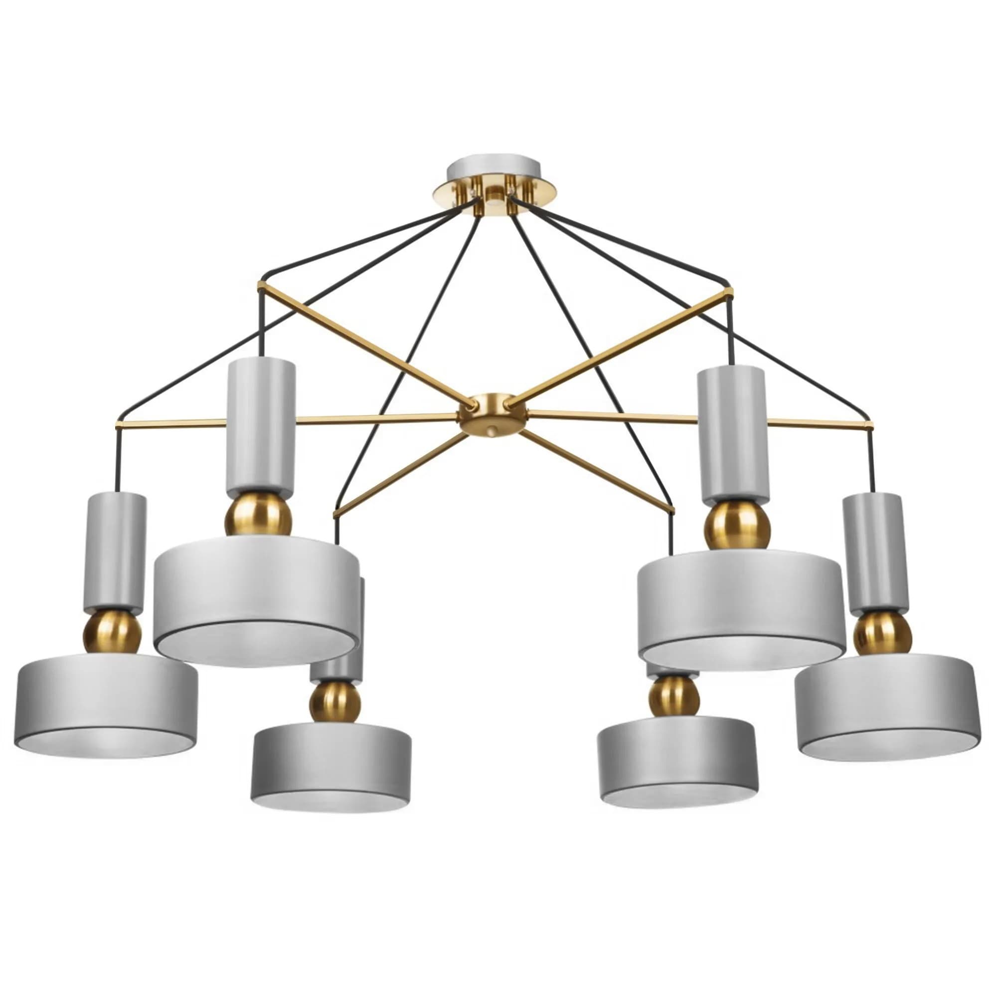 Lampada Da Soffitto A Sospensione In Metallo App661