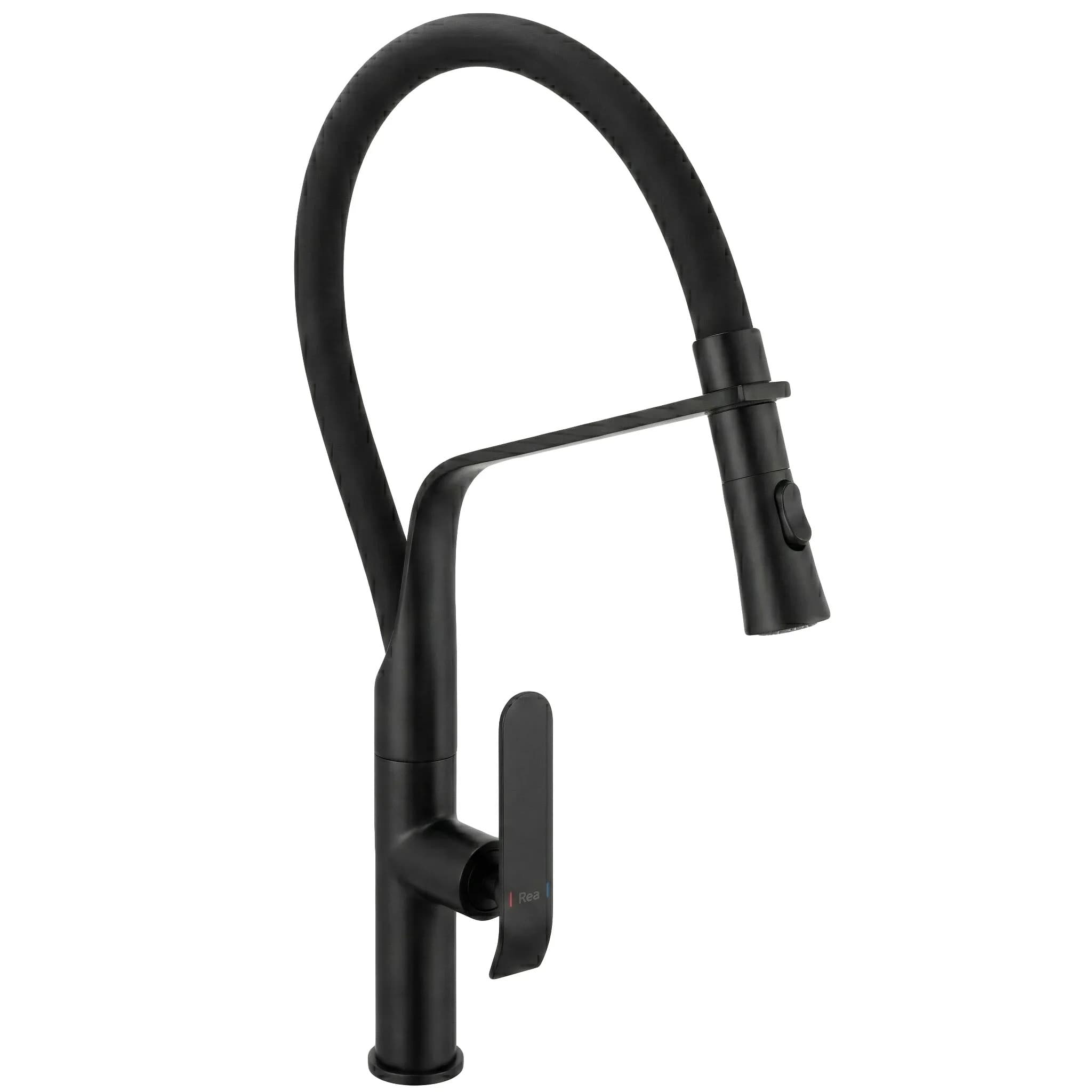 Rubinetto Da Cucina Rea Castor Black Mat