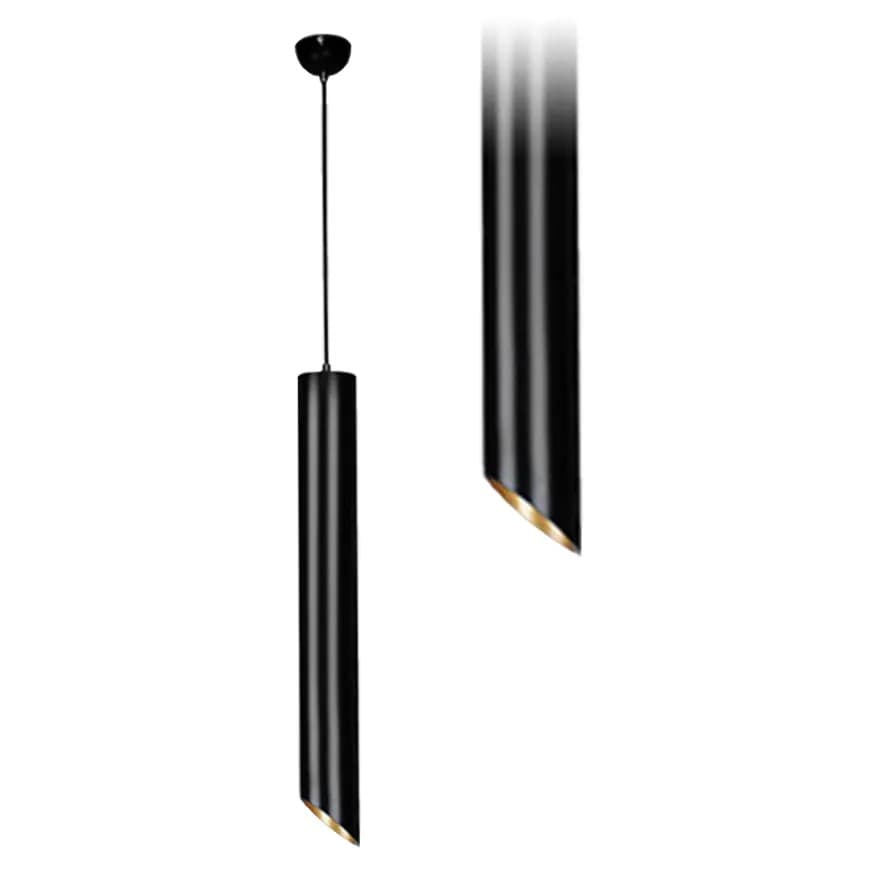 Lampada Da Soffitto Pensile Black Gold 30 Cm APP574-1CP