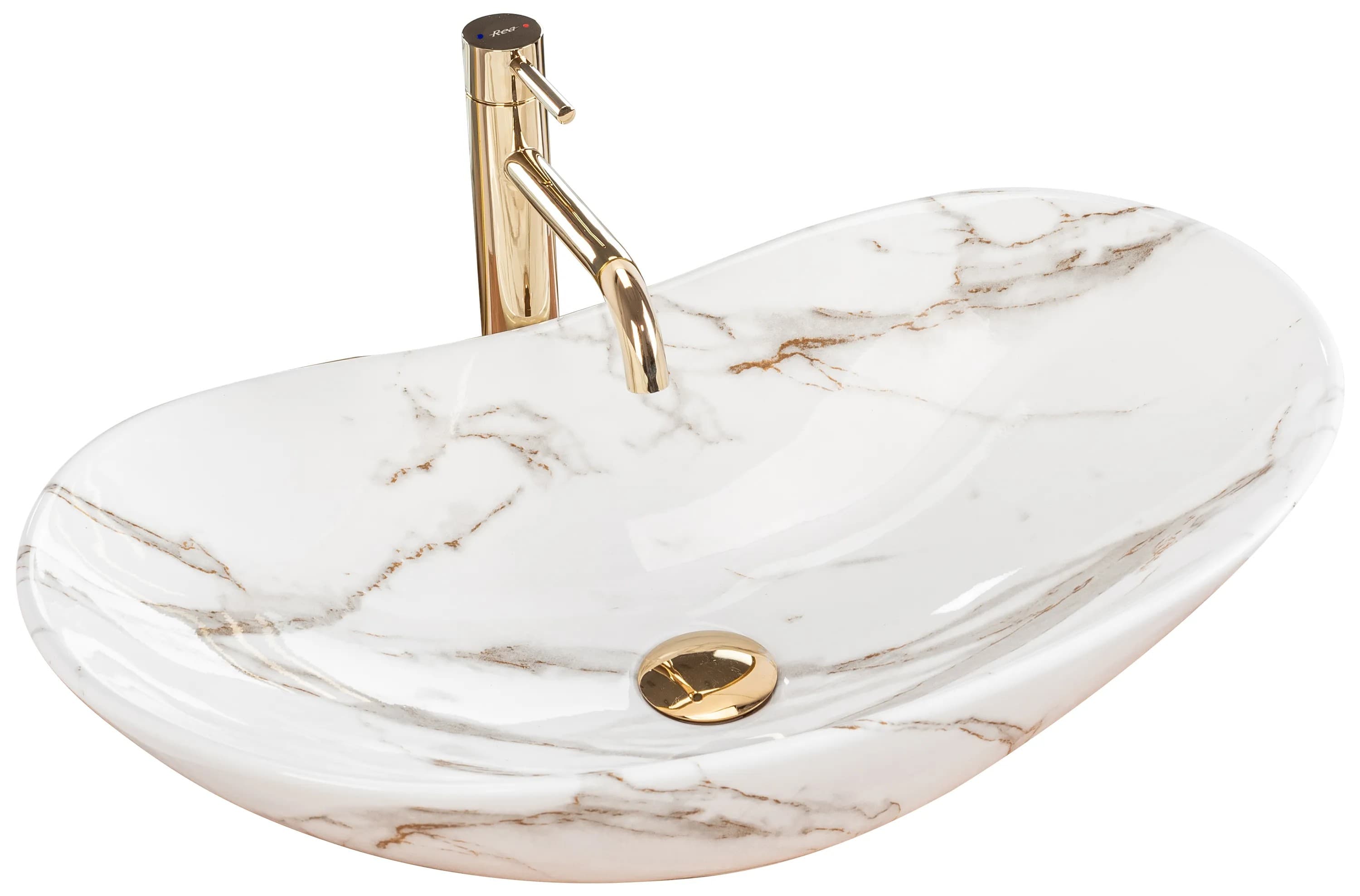 Lavabo Da Appoggio Rea Royal Lava