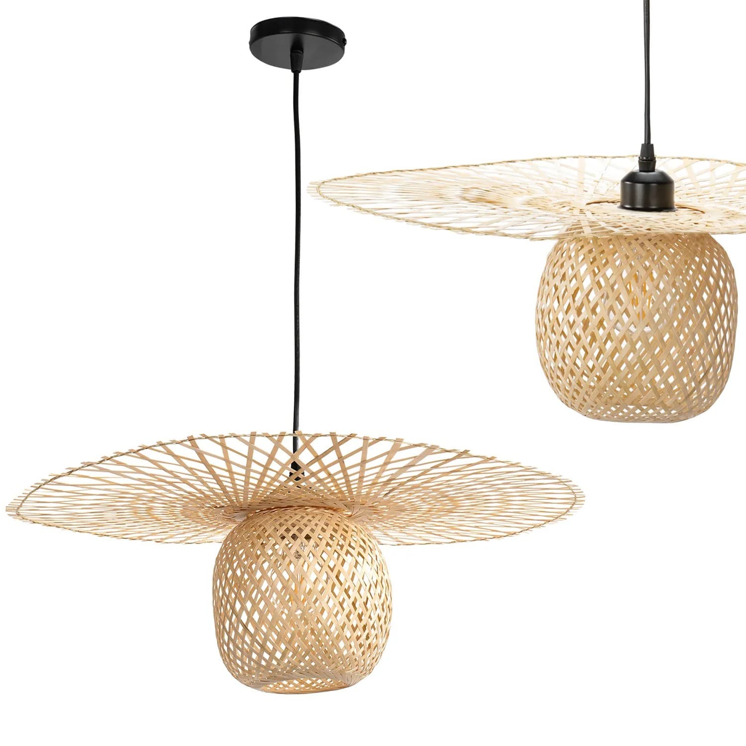 Plafoniera A Sospensione Boho Naturale APP881-1CP
