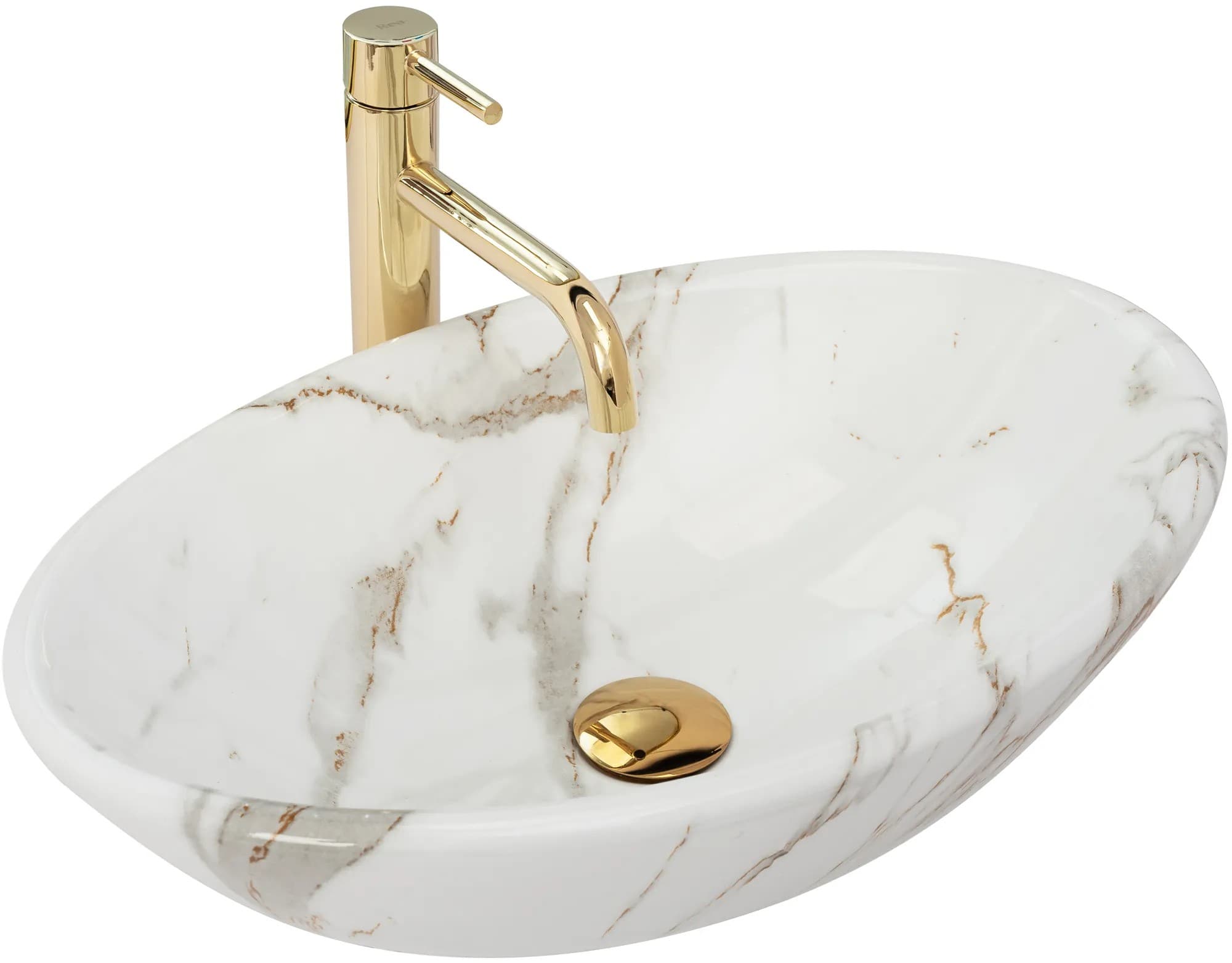 Lavabo Da Appoggio Rea Pamela Shiny Aiax