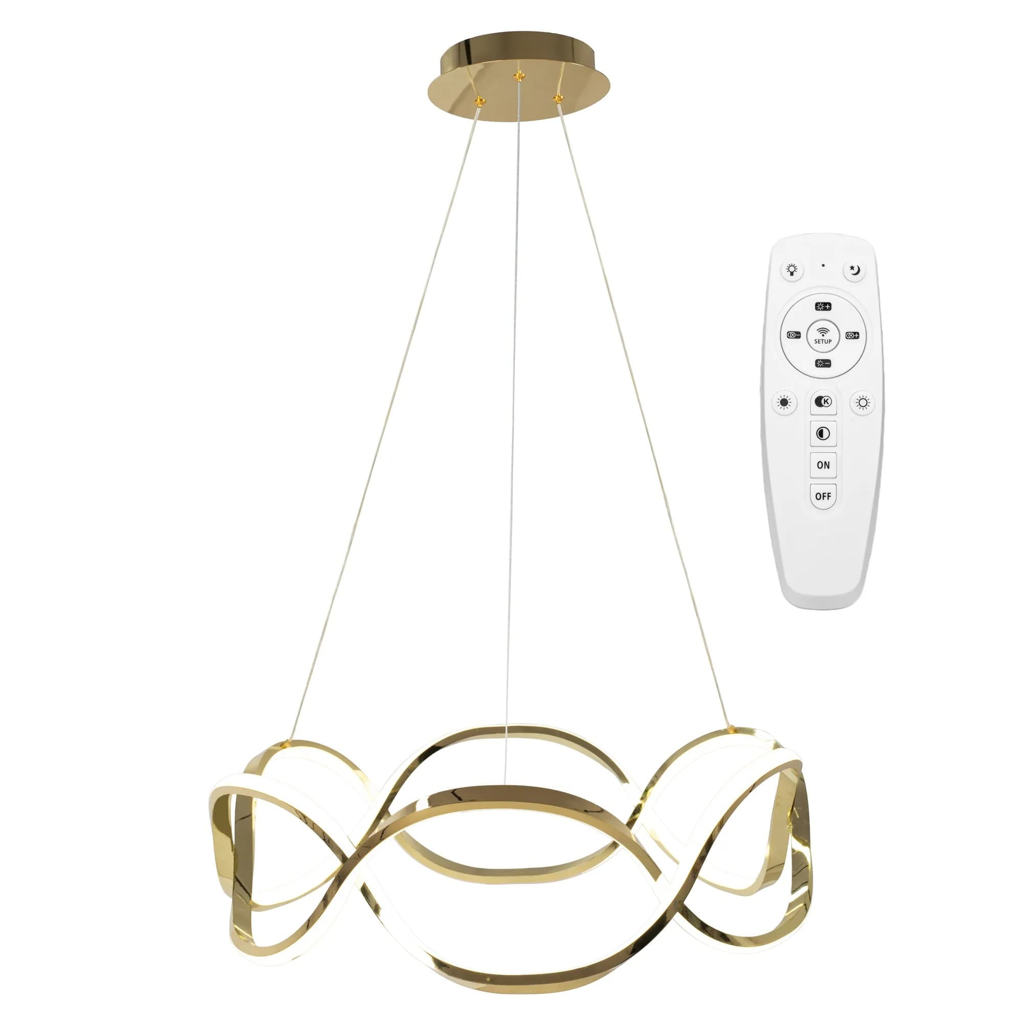Lampada Led App800-cp Twist Gold