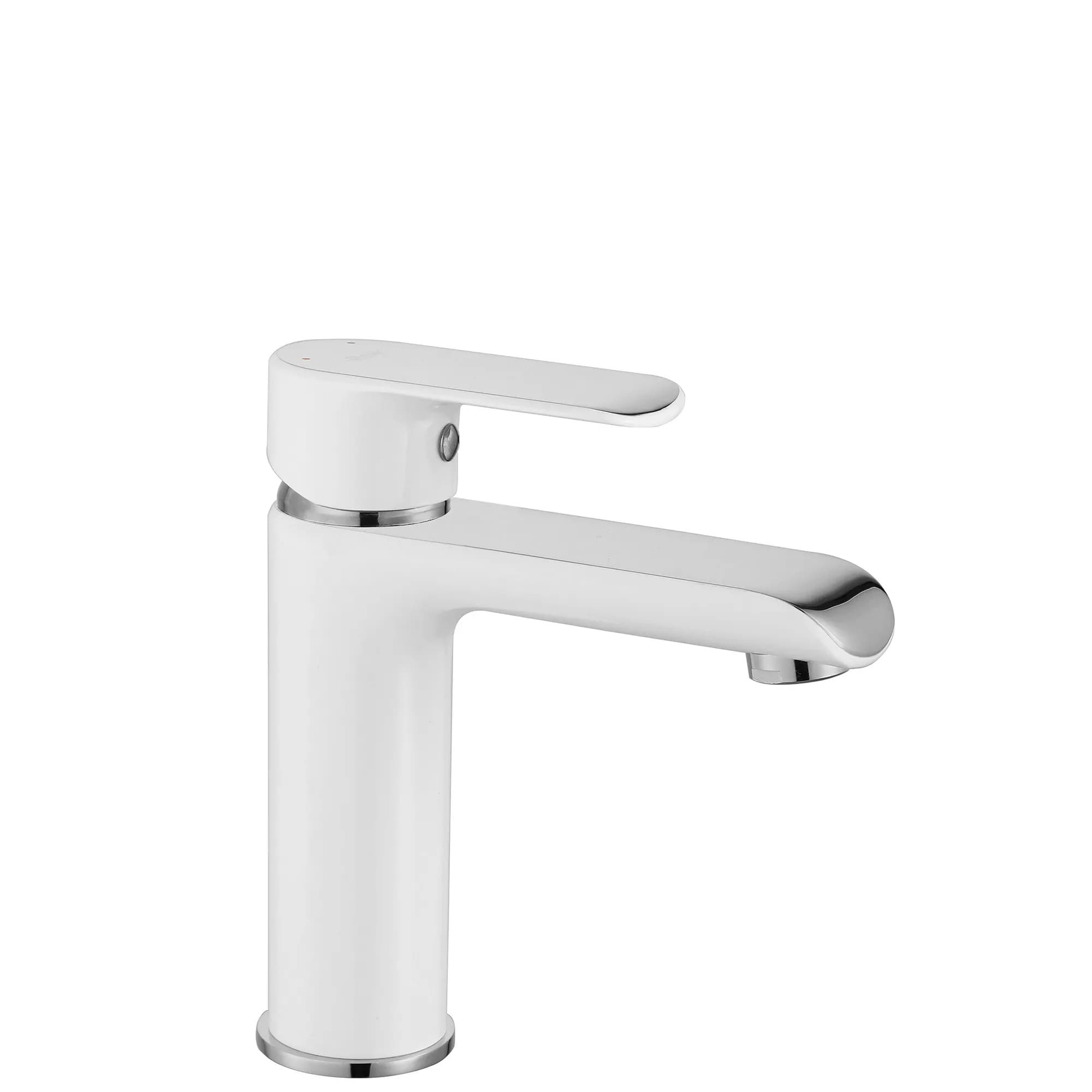 Rubinetto Da Lavabo Rea Bloom White Chrom Low