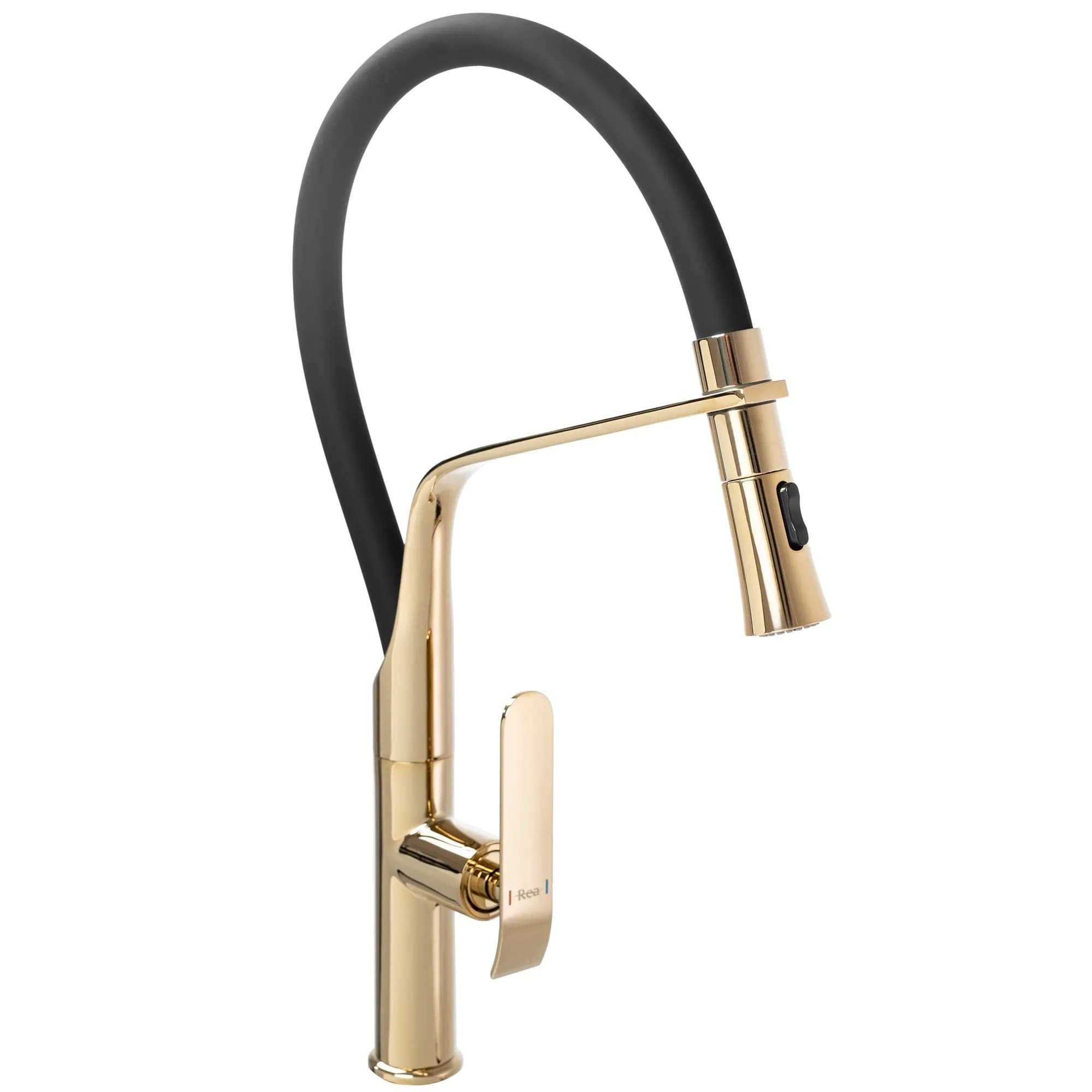 Rubinetto Da Cucina Rea Castor Gold