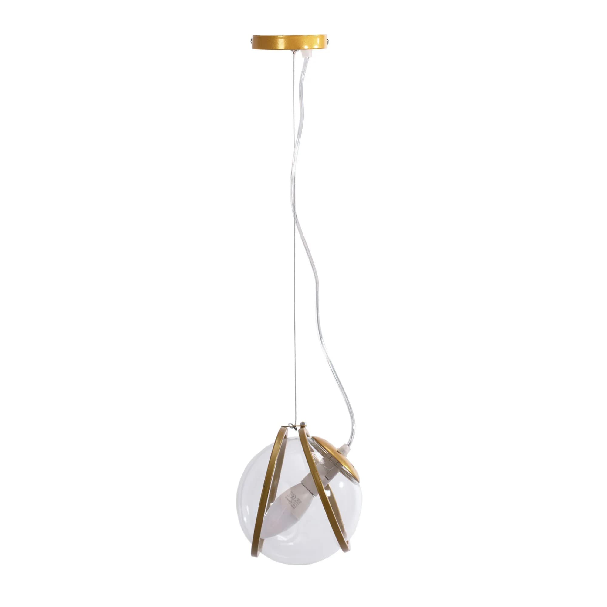 Lampada APP1089-1CP Gold Transparent
