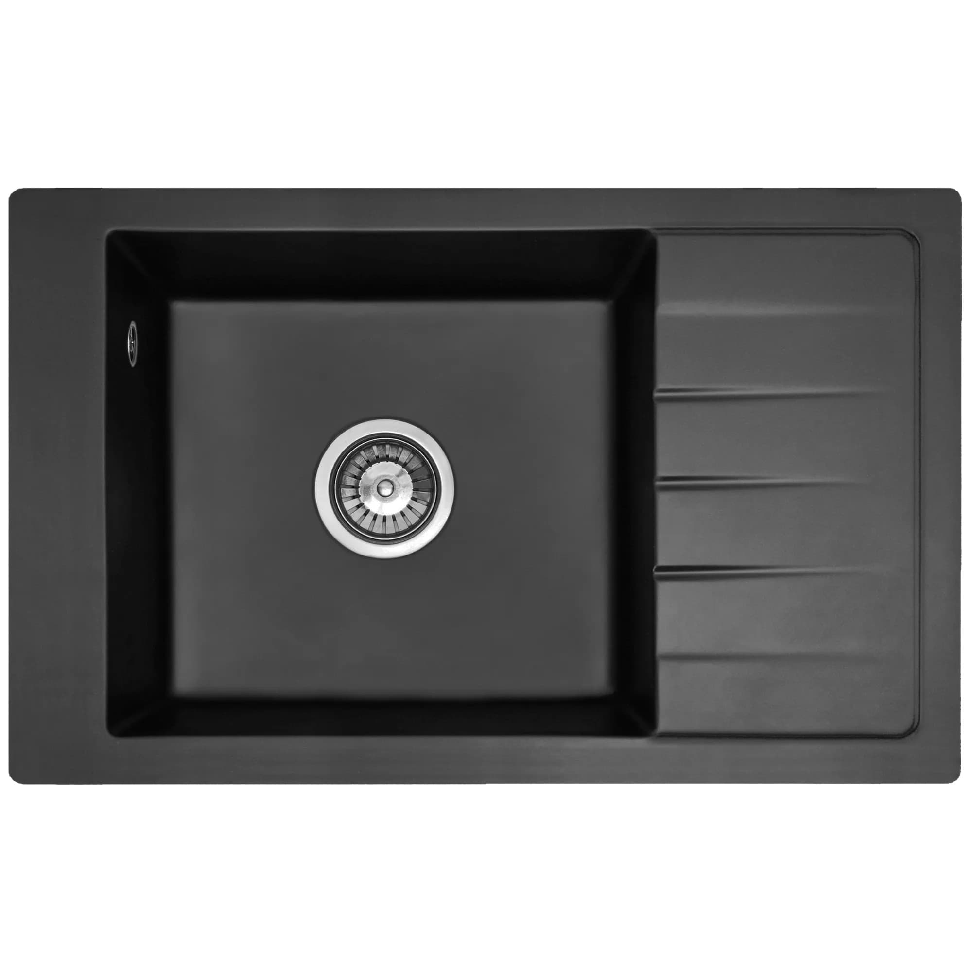 Lavello Granit Sten Black