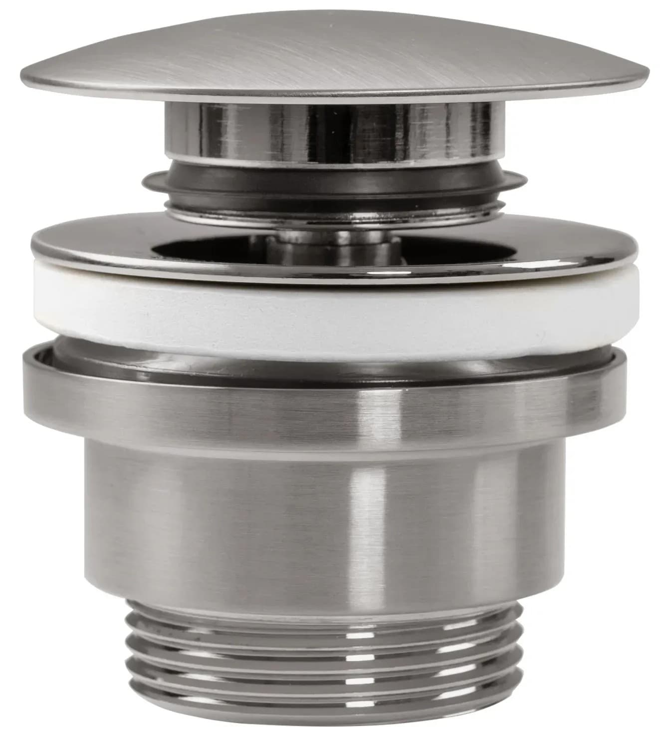 Tappo Rea Brush Nickle Inox