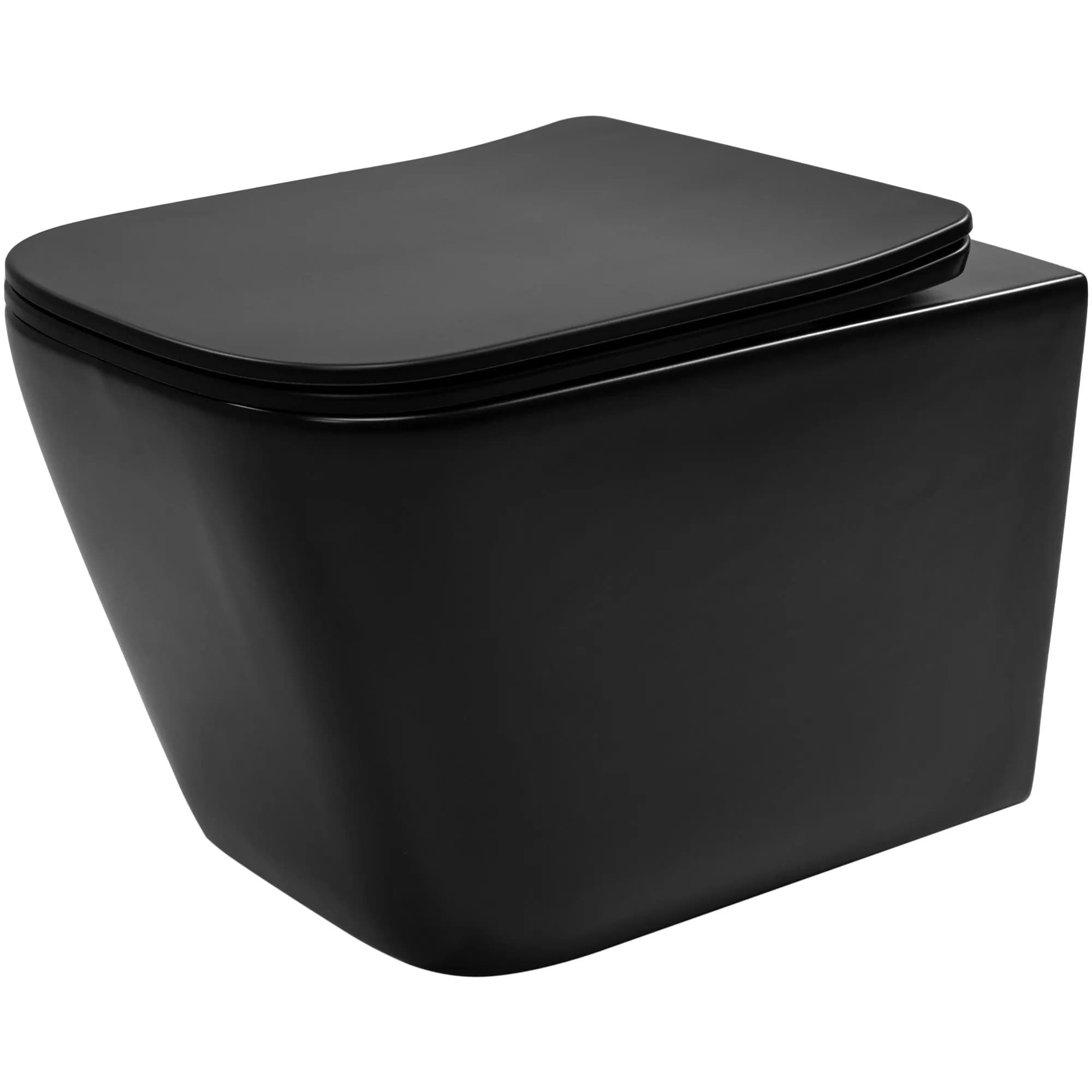 Vaso Wc Sospeso Rea Raul Black Matt
