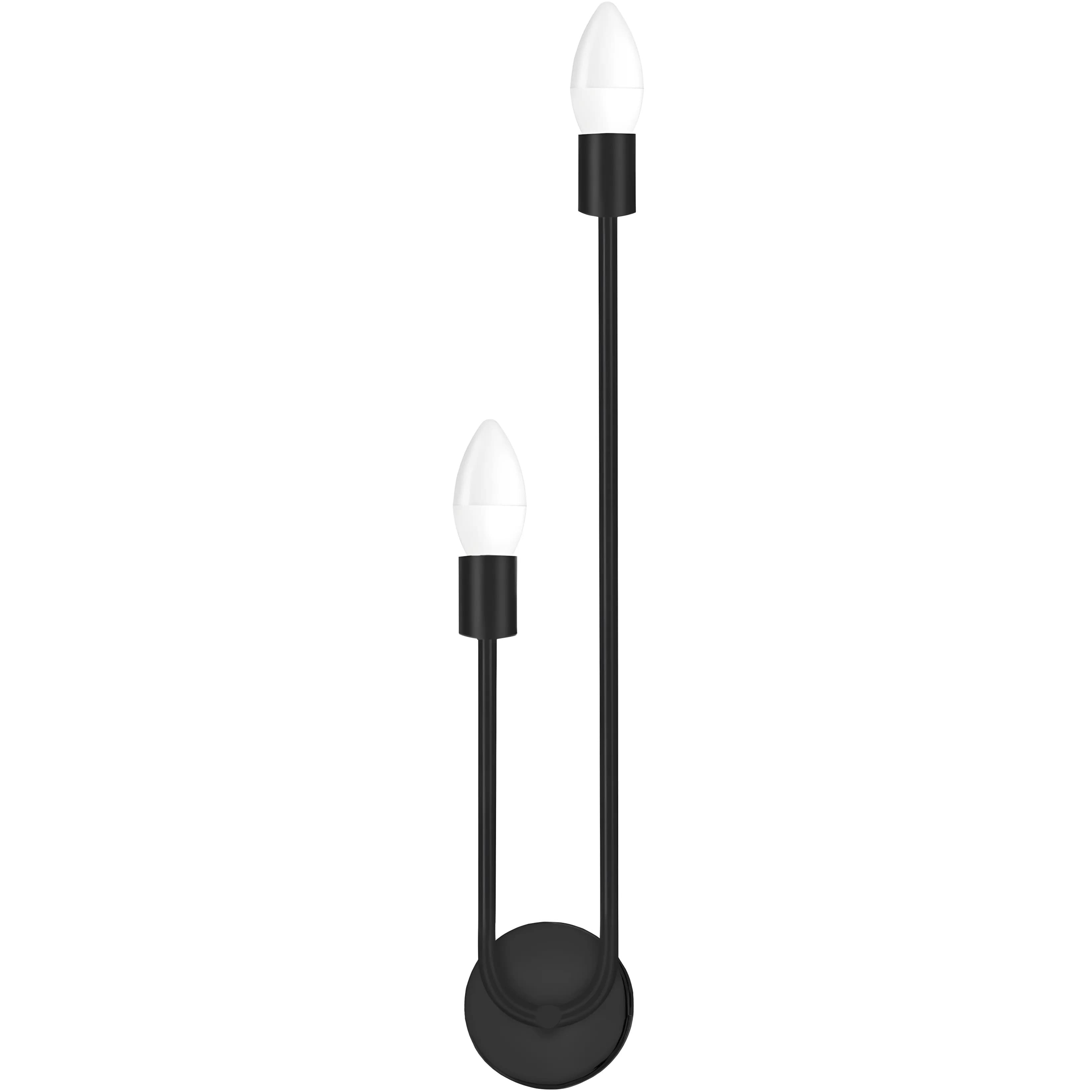 Lampada Da Parete APP1147-2W Black