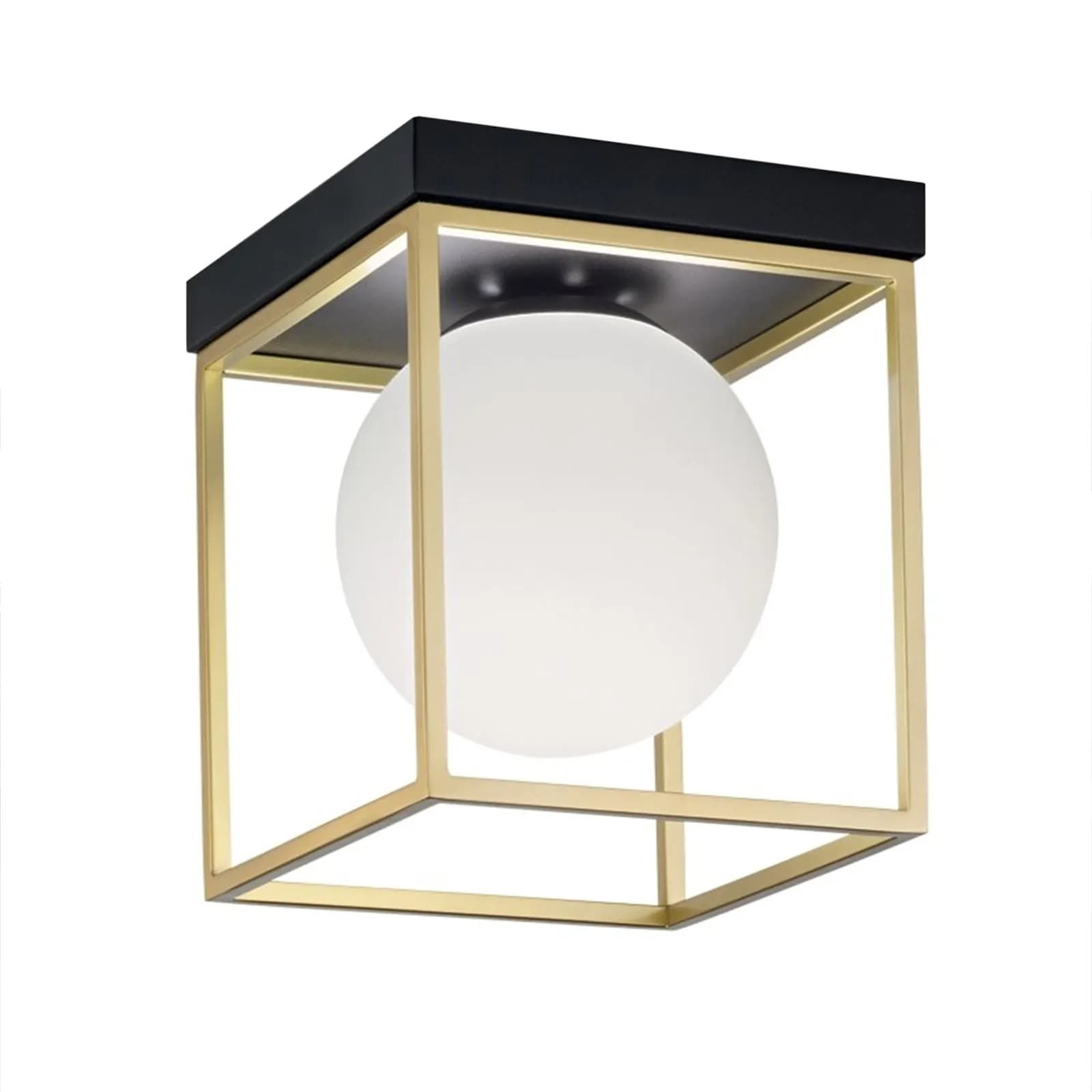 Plafoniera Da Soffitto Gold White APP1166-1C