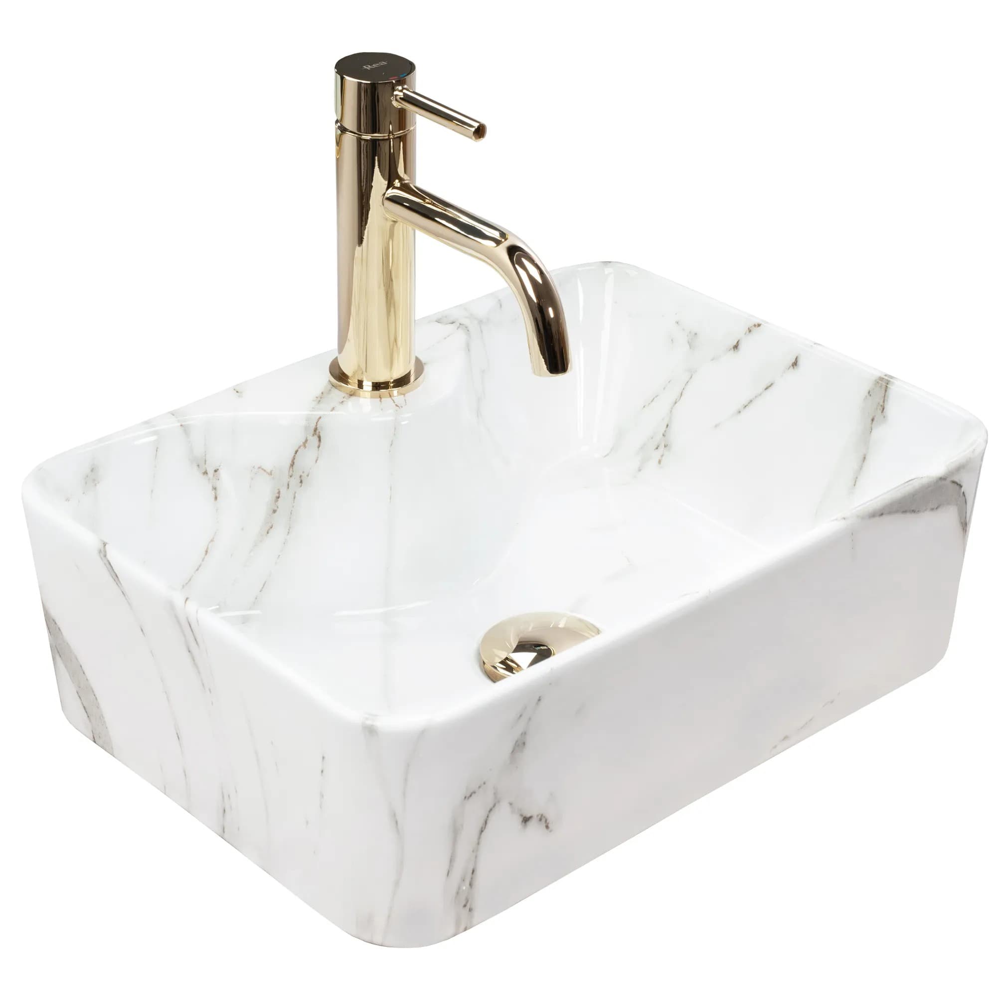 Lavabo Da Appoggio Rea Kelly Mini Aiax Shiny