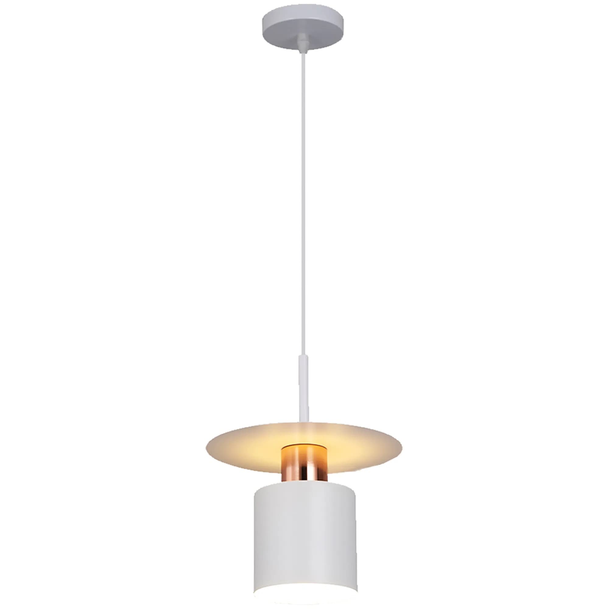 Lampada APP1146-1CP White Rose Gold