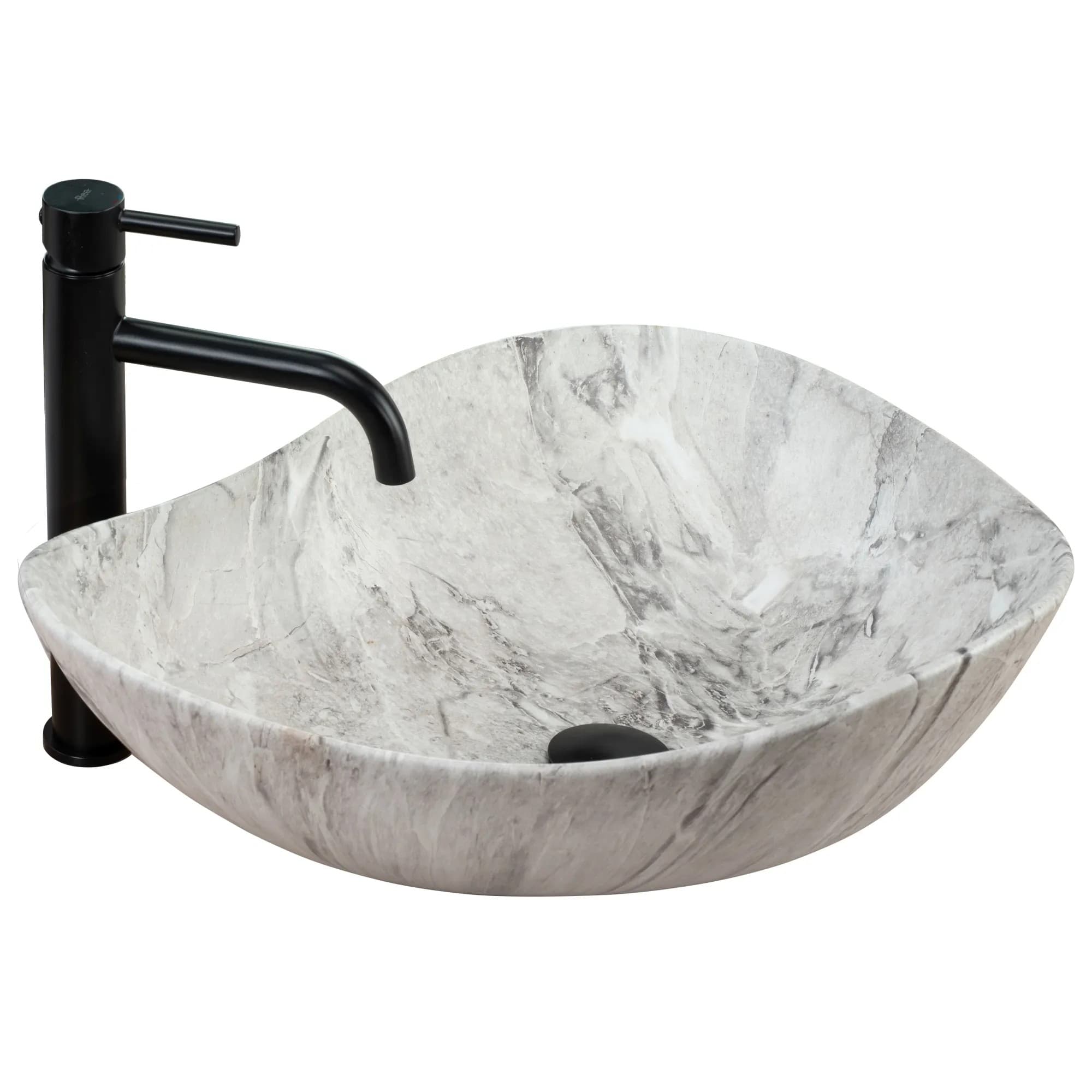 Lavabo Da Appoggio Rea Dora Stone