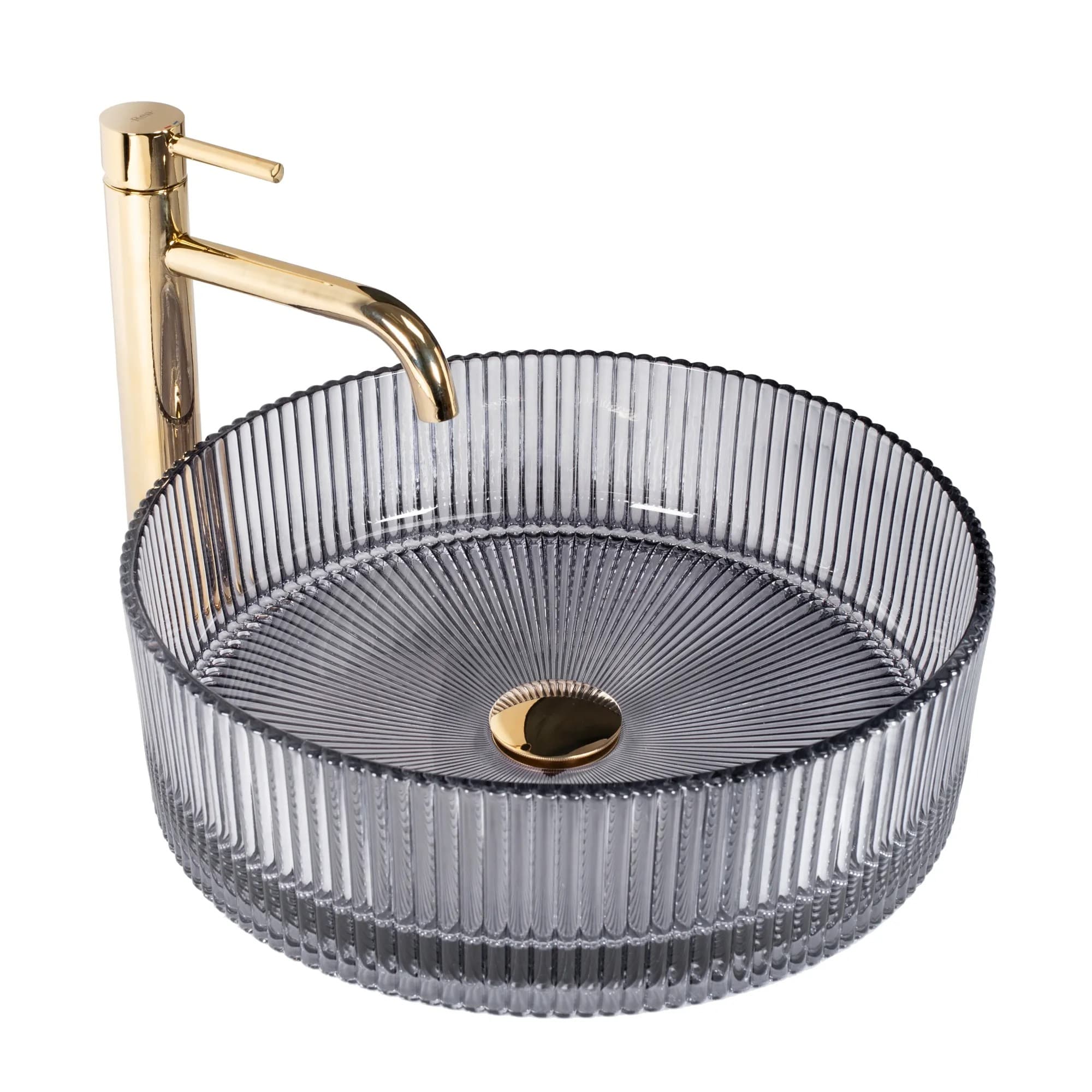 Lavabo Da Appoggio Rea Ingrid Grey