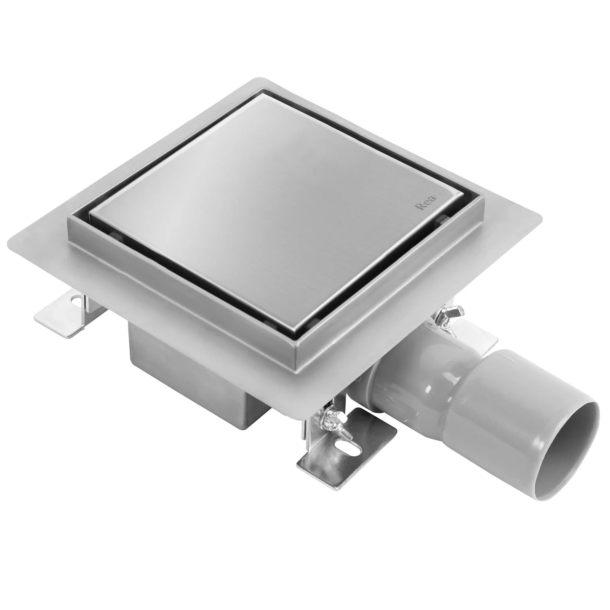 Scarico Lineare Rea Neo 150x150 Nickel Brush