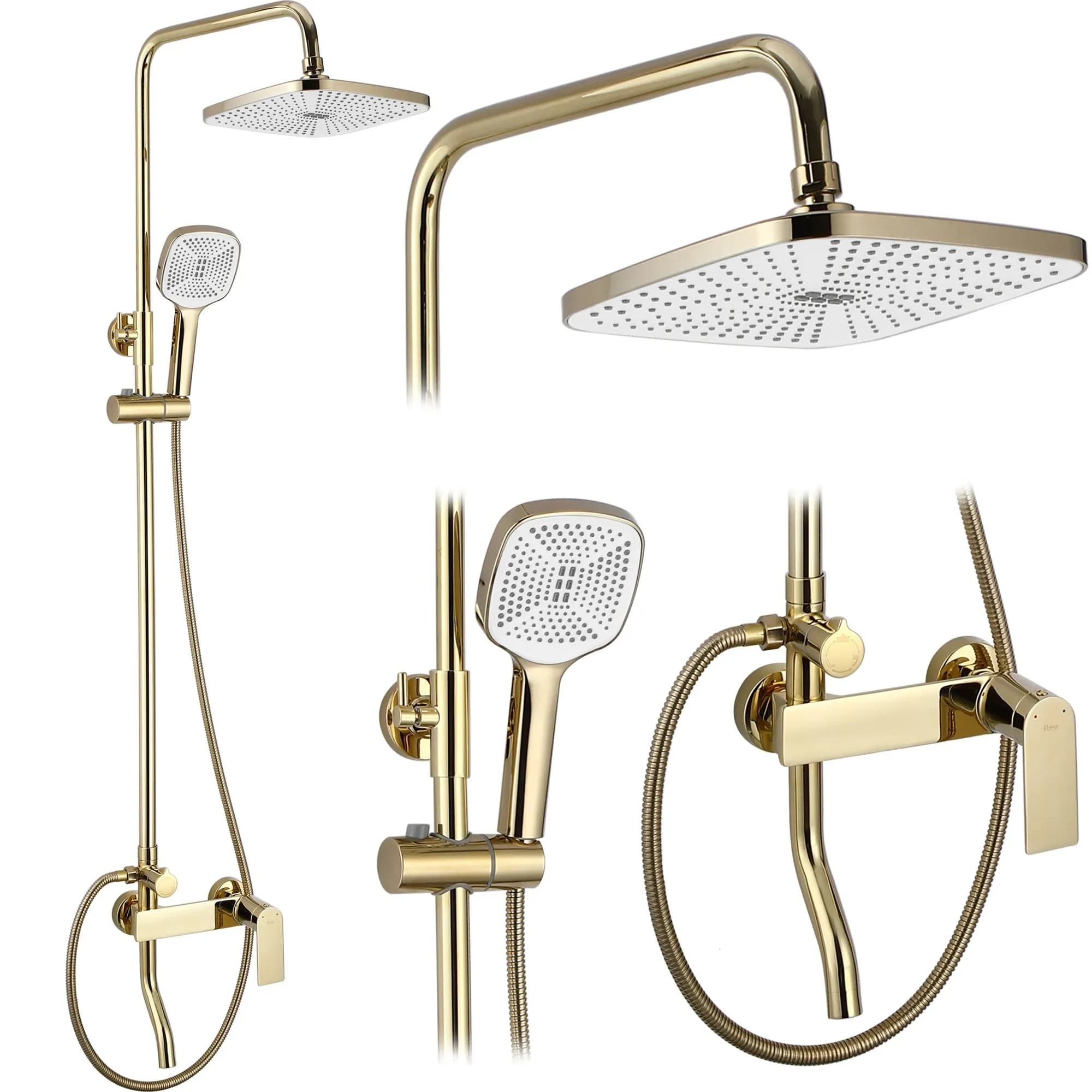 Set Doccia Rea Storm Gold