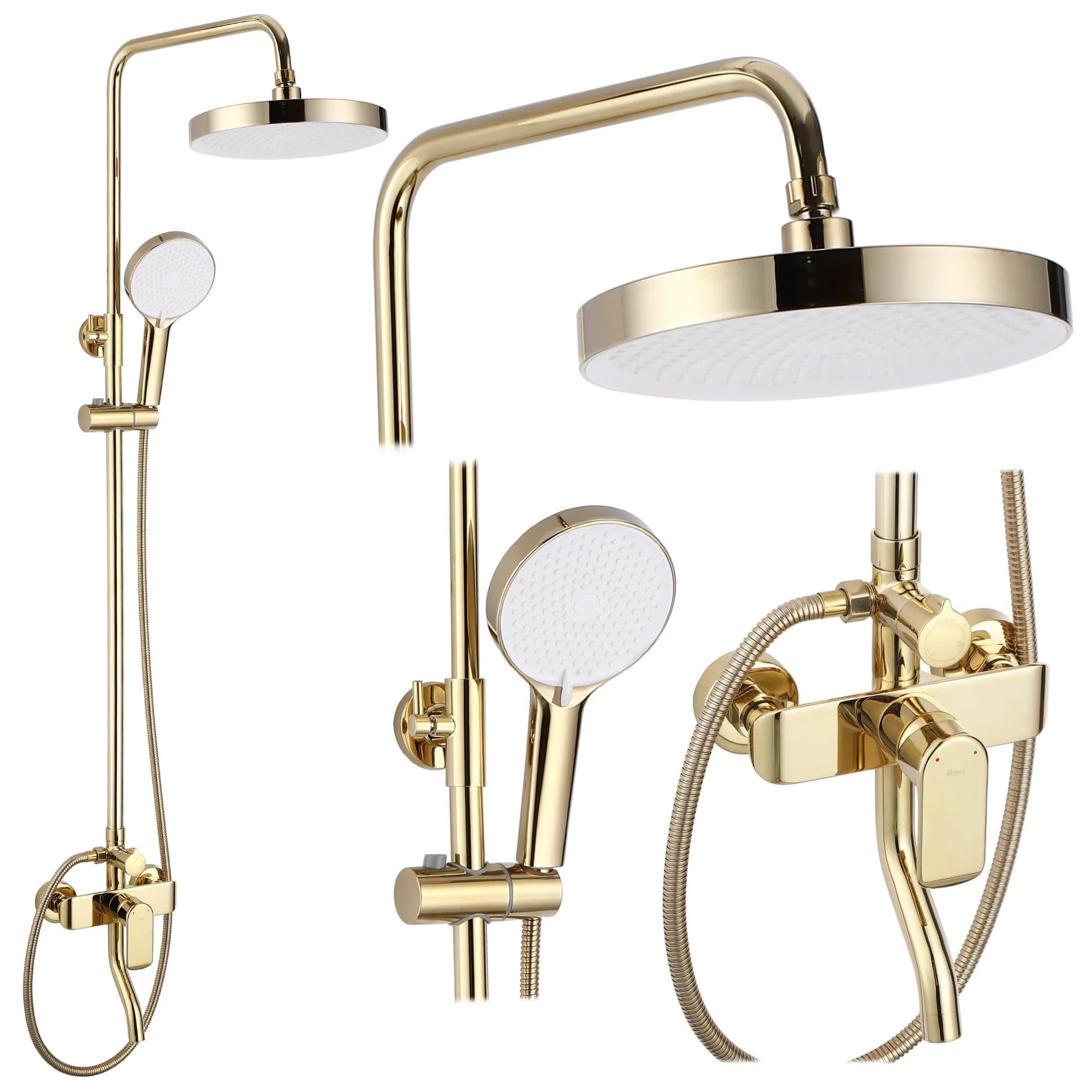 Set Doccia Rea Bloom Gold