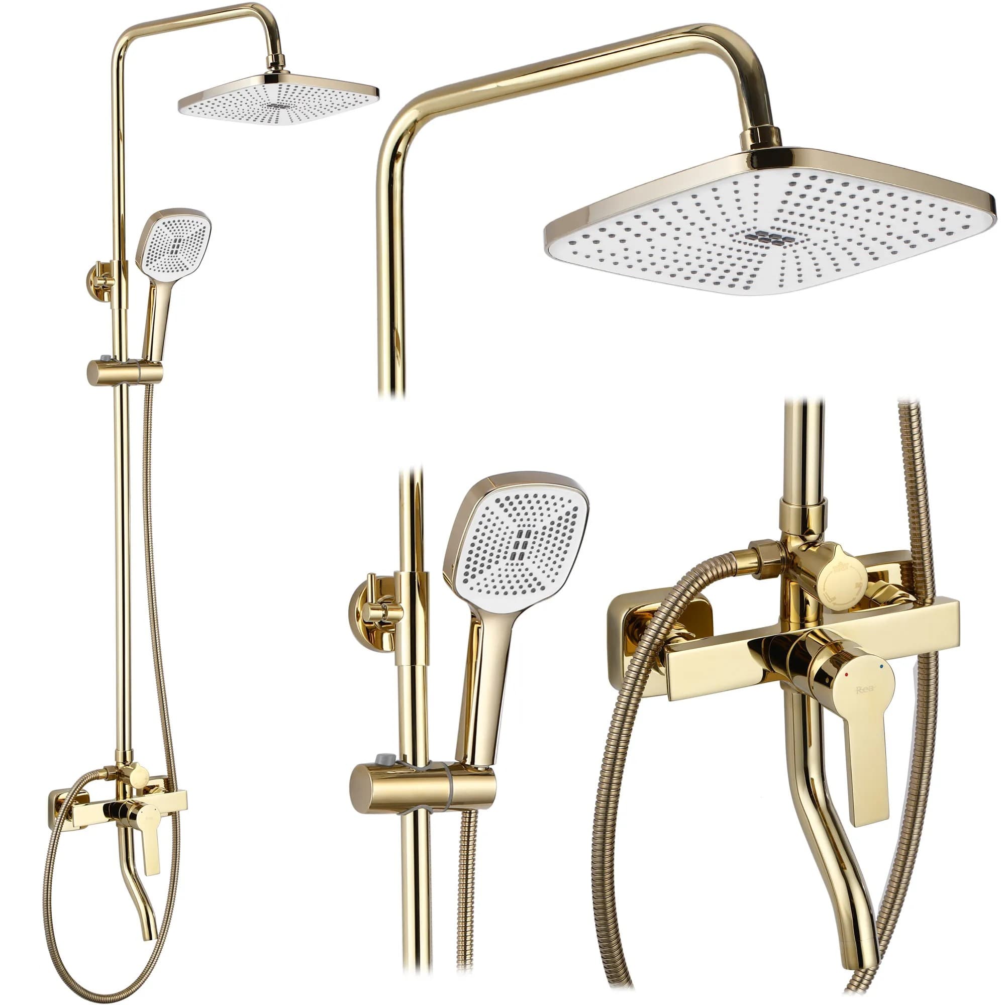 Set Doccia Rea Argus Gold