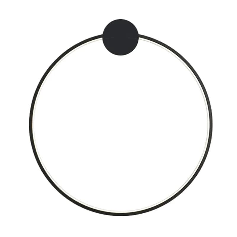 Lampada Da Parete Led App1389-cw Black 50cm