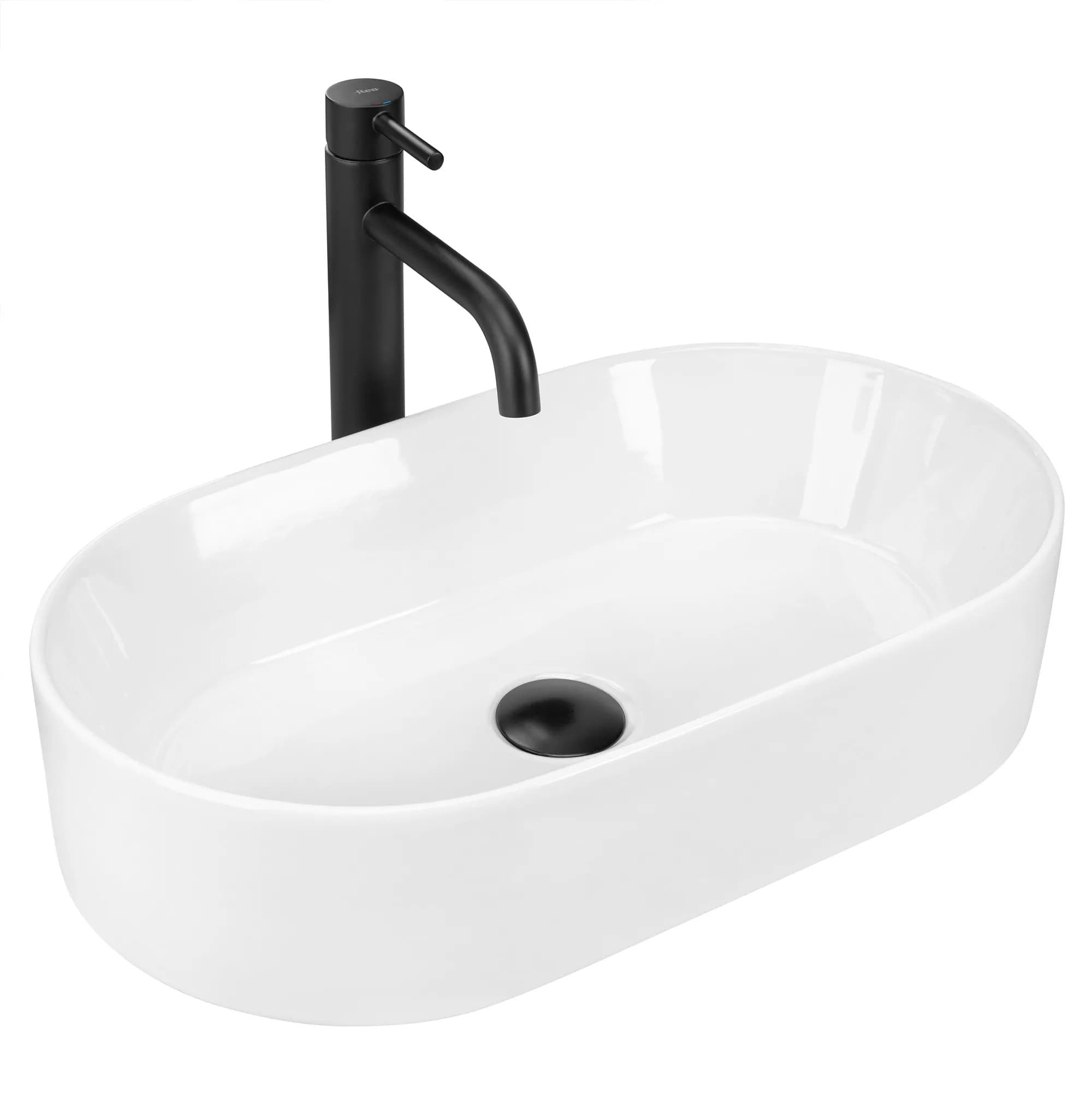 Lavabo Da Appoggio Rea Layla 50