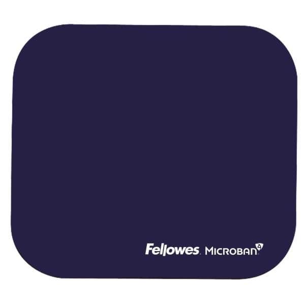 Fellowes Mouse Pad con Microban, Blu Navy