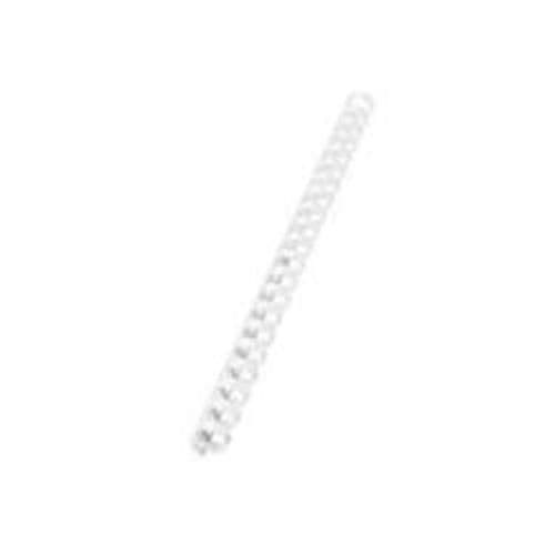 Dorsi plastici per rilegatura da 10mm - Bianco
