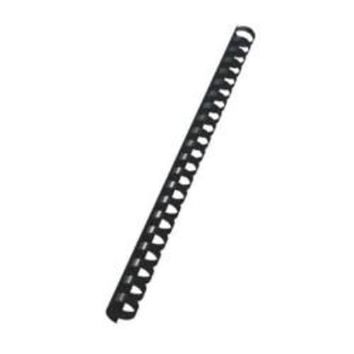 Dorsi plastici per rilegatura da 8mm - Nero