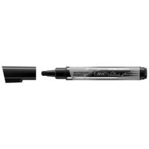 Rotulador bic velleda liquid pocket punta redonda 2,2 mm negro
