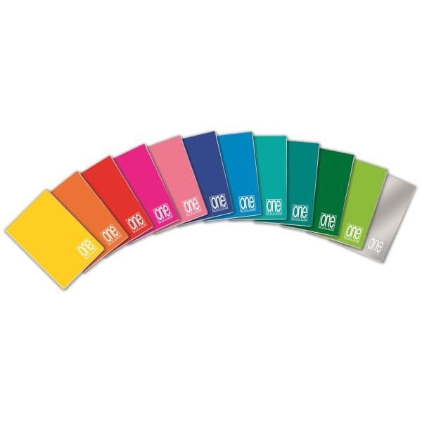 Quaderno ONE COLOR A5 - 0Q con marg. (conf.10)