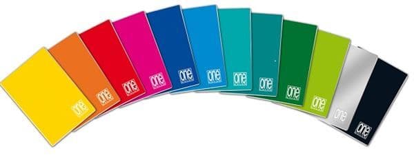 Miniquaderno ONE COLOR - 1R senza marg. (conf.10)