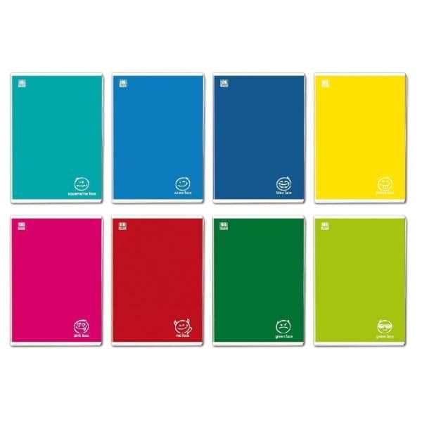 Quaderno COLORFACE A4 - 10F con marg. (conf.10)