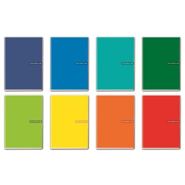 Quaderno COLOR CLUB A5 - 0Q con marg. (conf.10)