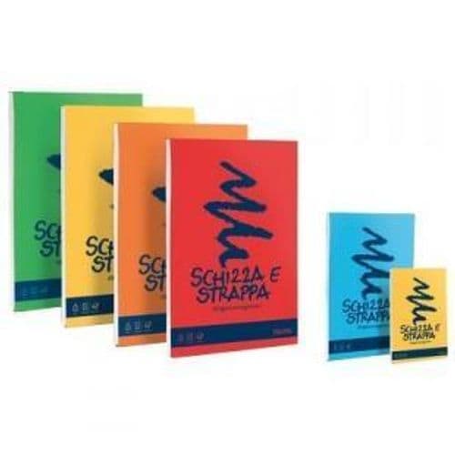 SCHIZZA E STRAPPA - 14,8x21 cm - 50 g/m2 - 150 fogli