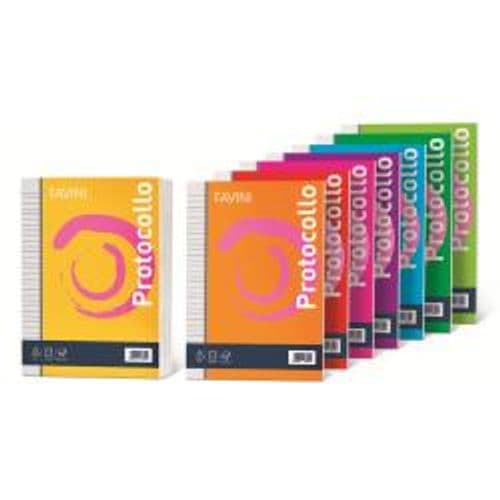 PROTOCOLLO – Quadrettatura 4mm - 21x29,7cm – 60g/m2 – 30fogli