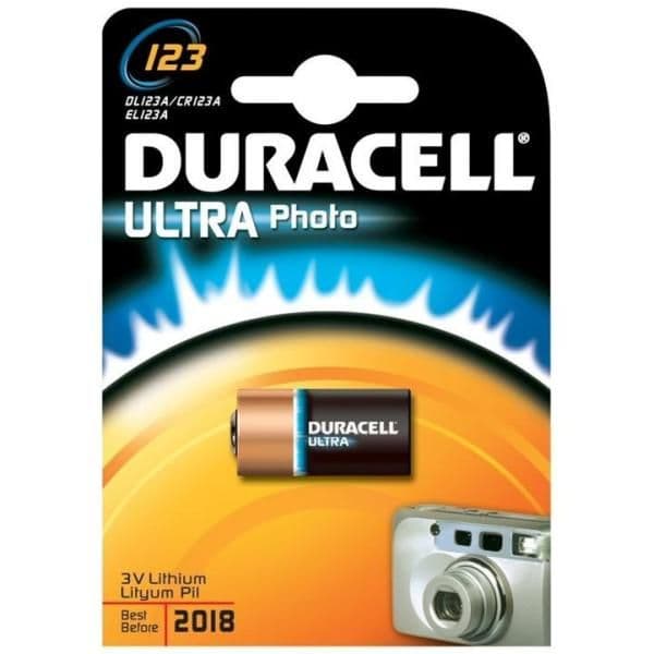 DURACELL ULTRA LITHIUM FOTO 123A