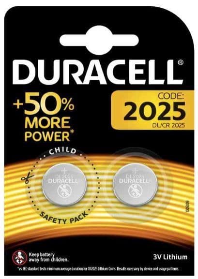 DURACELL CR2025 CONF.2